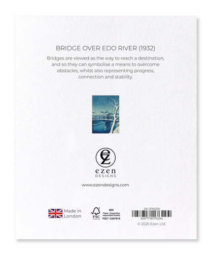 Ezen - Bridge over edo river (1932) - Sticker Set