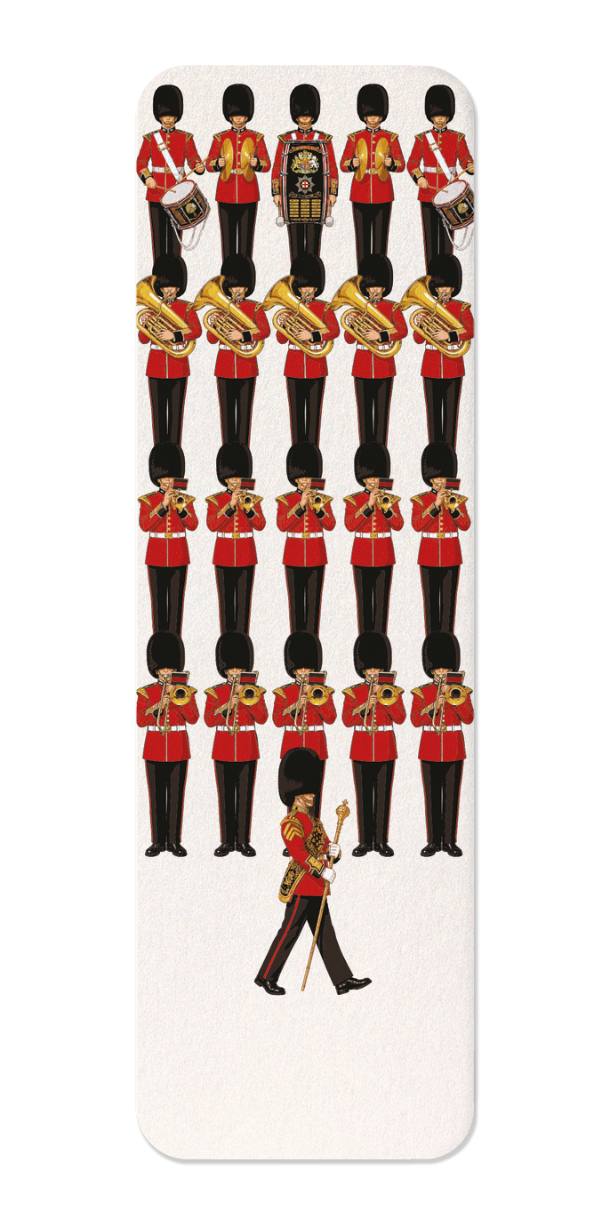 Ezen - British Guards Military Band - Bookmark - Front