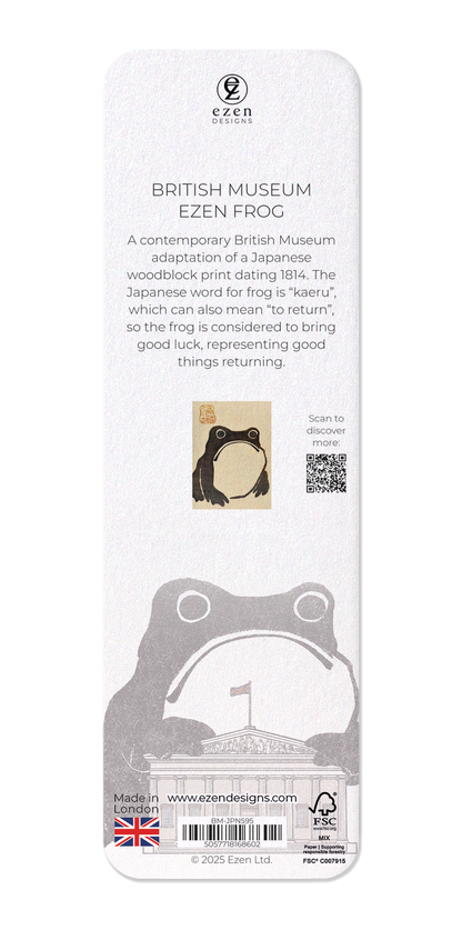 Ezen - British Museum Ezen Frog - Bookmark - Back