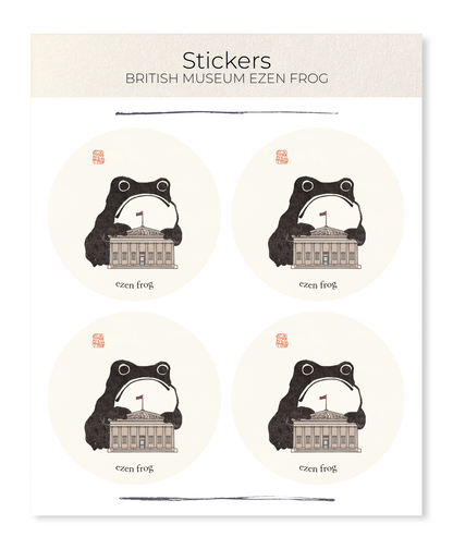 Ezen - British Museum Ezen Frog - Sticker Set