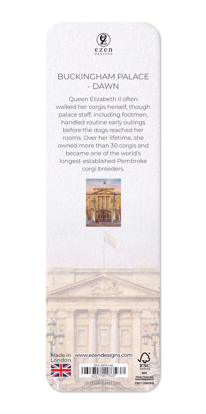 Ezen - Buckingham Palace - Dawn - Bookmark - Back