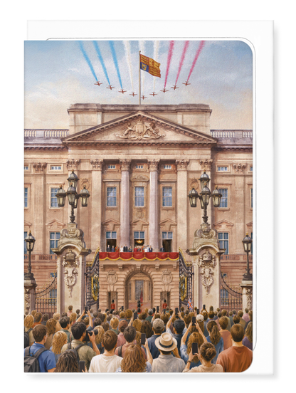Ezen - Buckingham Palace - Day - Greeting Card - Front