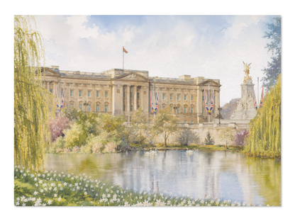 Ezen - Buckingham Palace from St James’s Park - Postcard - Front