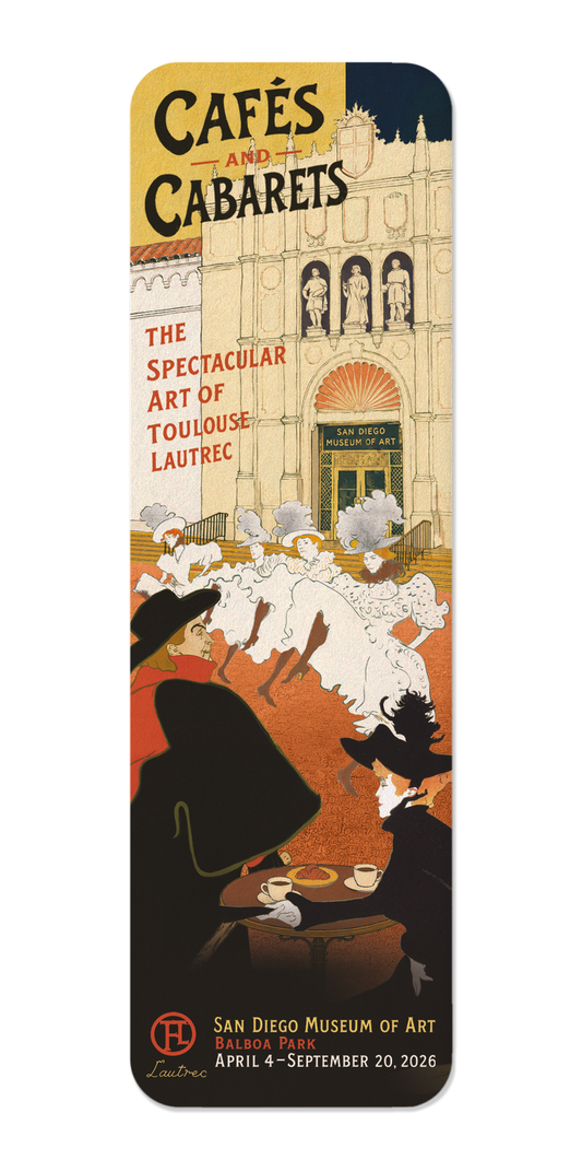 Ezen - Cafés and Cabarets - Toulouse-Lautrec in San Diego - Bookmark - Front