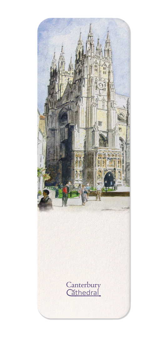 Ezen - Canterbury Cathedral from Christchurch Gate (2005) - Bookmark - Front