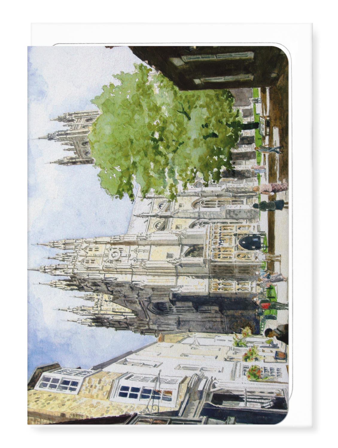 Ezen - Canterbury Cathedral from Christchurch Gate (2005) - Greeting Card - Front