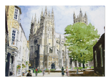 Ezen - Canterbury Cathedral from Christchurch Gate (2005) - Postcard - Front