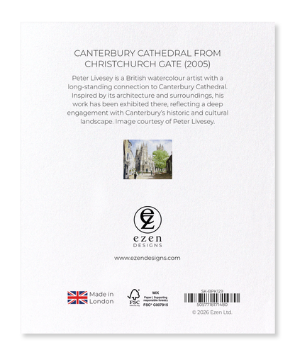 Ezen - Canterbury Cathedral from Christchurch Gate (2005) - Sticker Set