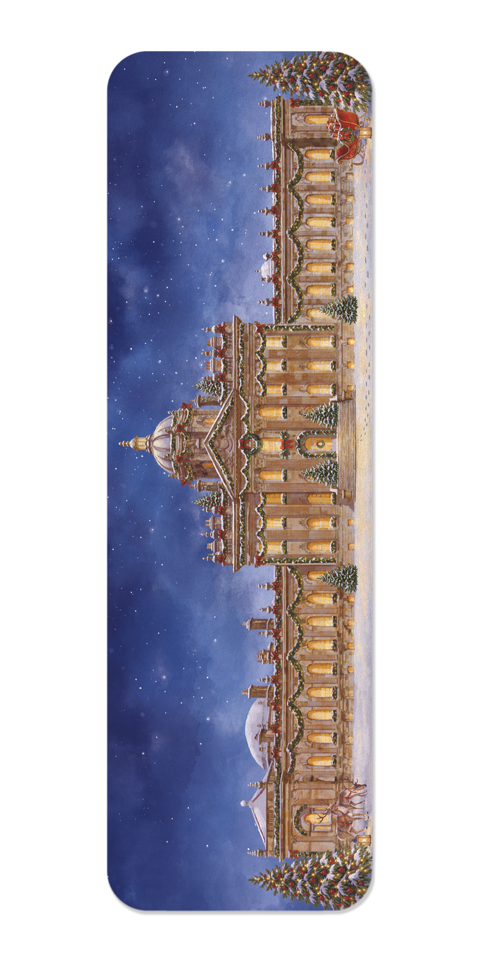 Ezen - CASTLE HOWARD HOUSE AND GARDENS - CHRISTMAS NIGHT - Bookmark - Front