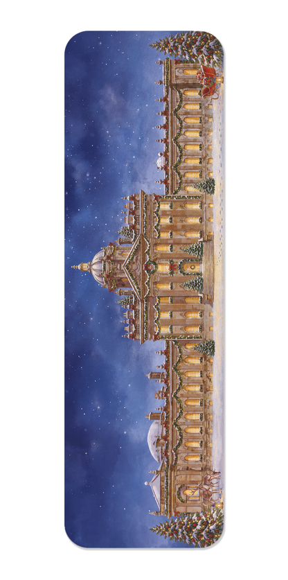 Ezen - CASTLE HOWARD HOUSE AND GARDENS - CHRISTMAS NIGHT - Bookmark - Front