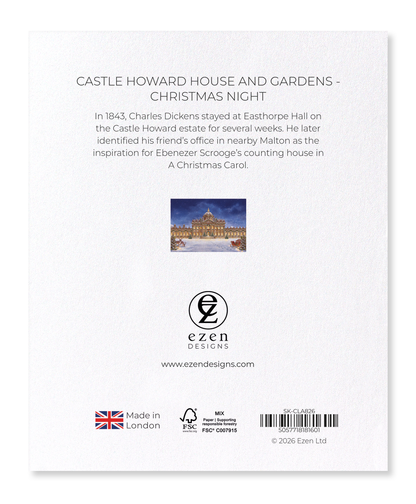 Ezen - CASTLE HOWARD HOUSE AND GARDENS - CHRISTMAS NIGHT - Sticker Set
