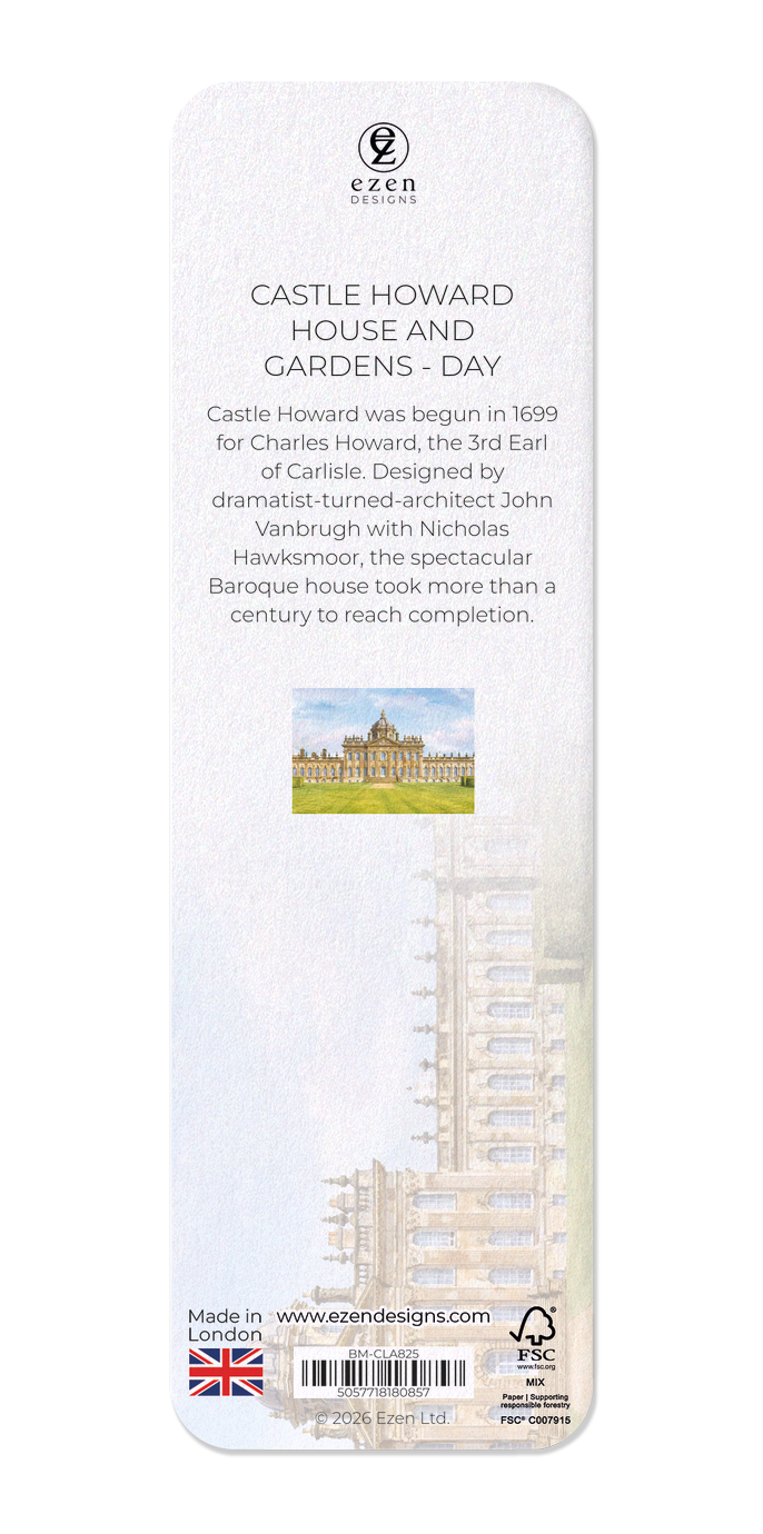 Ezen - Castle Howard House and Gardens - Day - Bookmark - Back