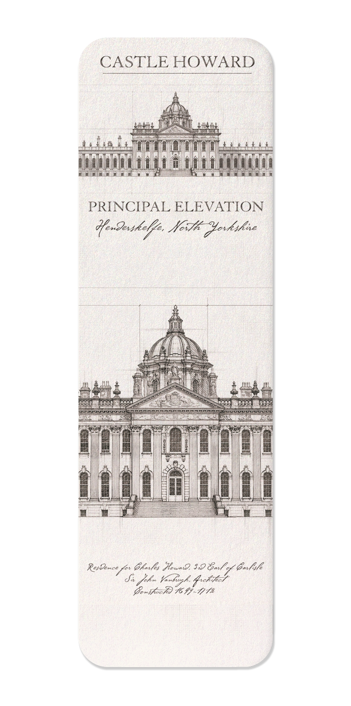 Ezen - Castle Howard - Principal Elevation - Bookmark - Front