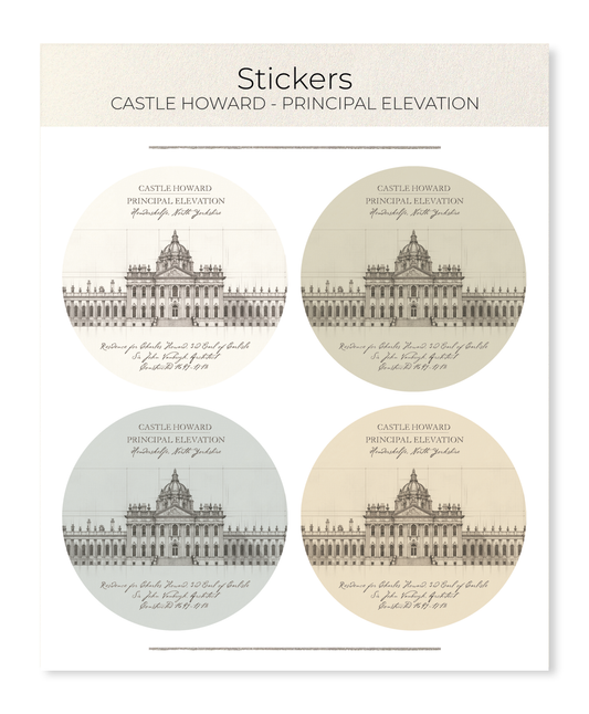 Ezen - Castle Howard - Principal Elevation - Sticker Set