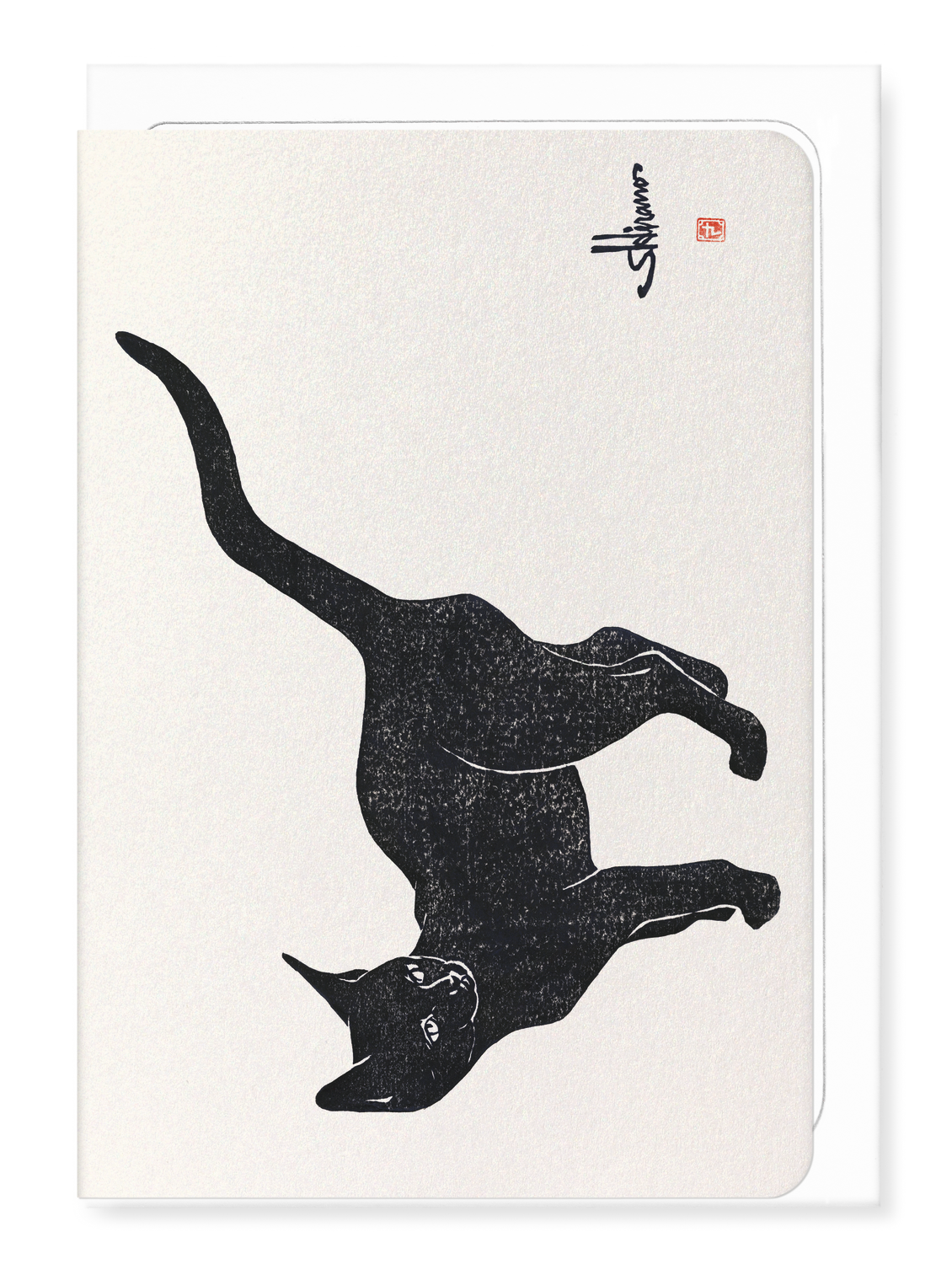Ezen - Cat no.1 - Greeting Card - Front
