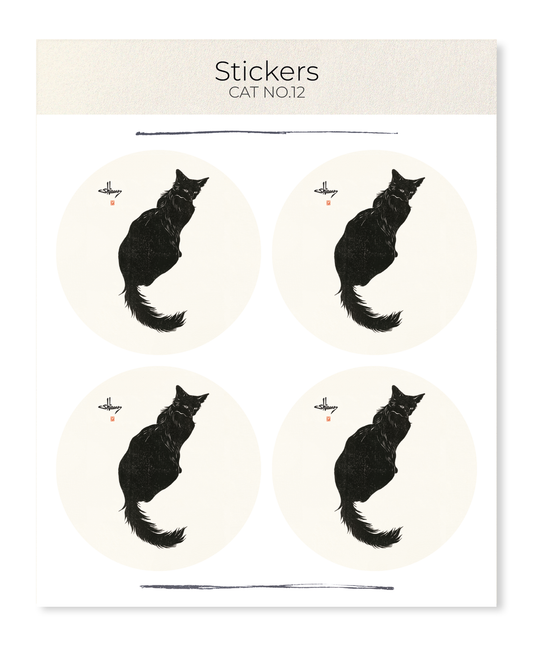 Ezen - Cat no.12 - Sticker Set