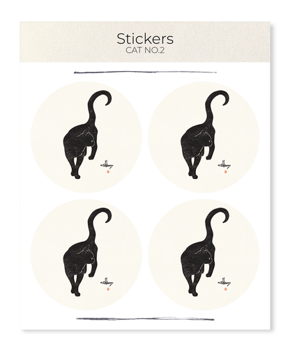 Ezen - Cat no.2 - Sticker Set