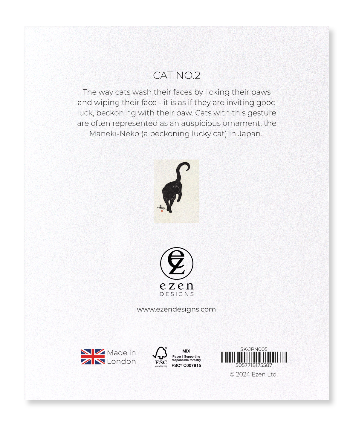 Ezen - Cat no.2 - Sticker Set