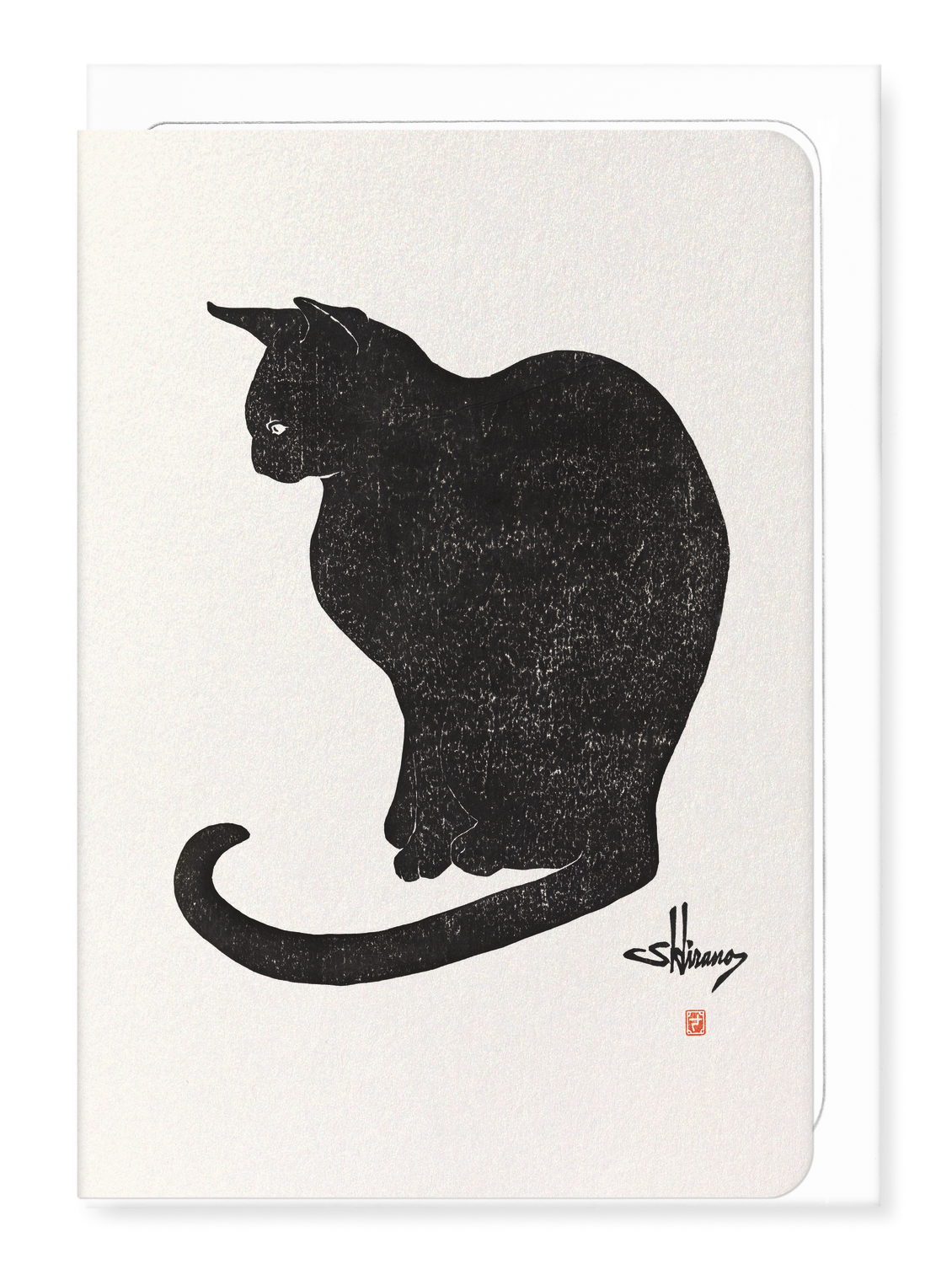 Ezen - Cat no.5 - Greeting Card - Front