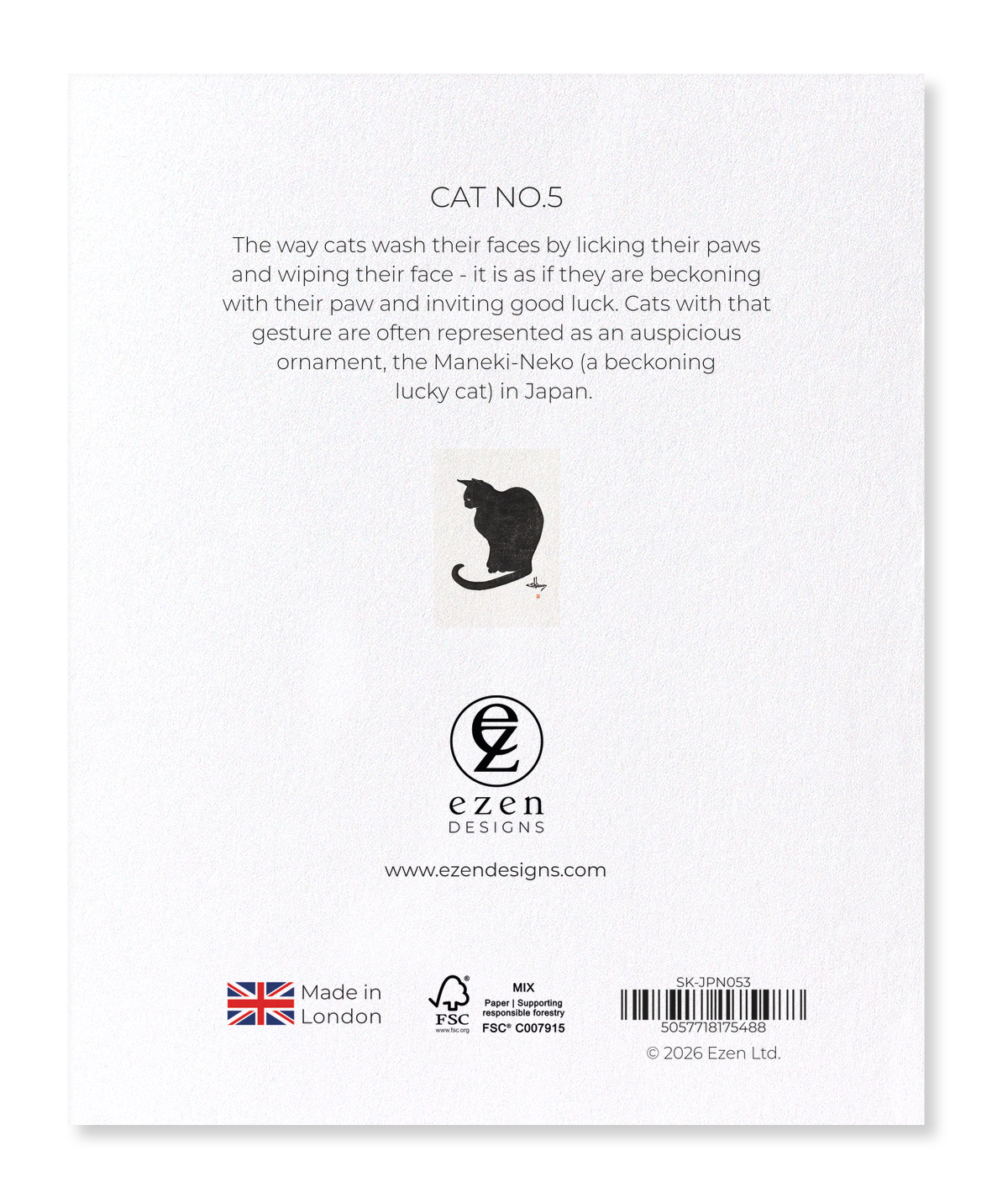 Ezen - Cat no.5 - Sticker Set
