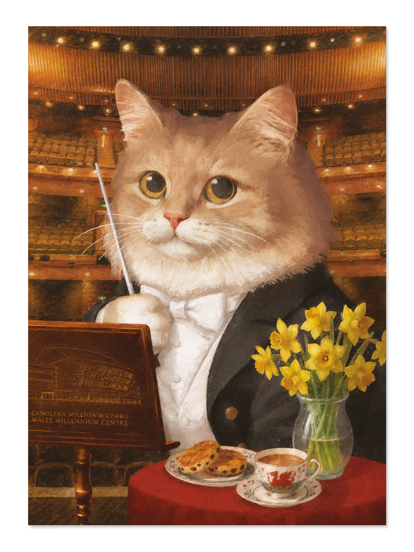 Ezen - Cath Clasurol Arweinydd WMC - Postcard - Front
