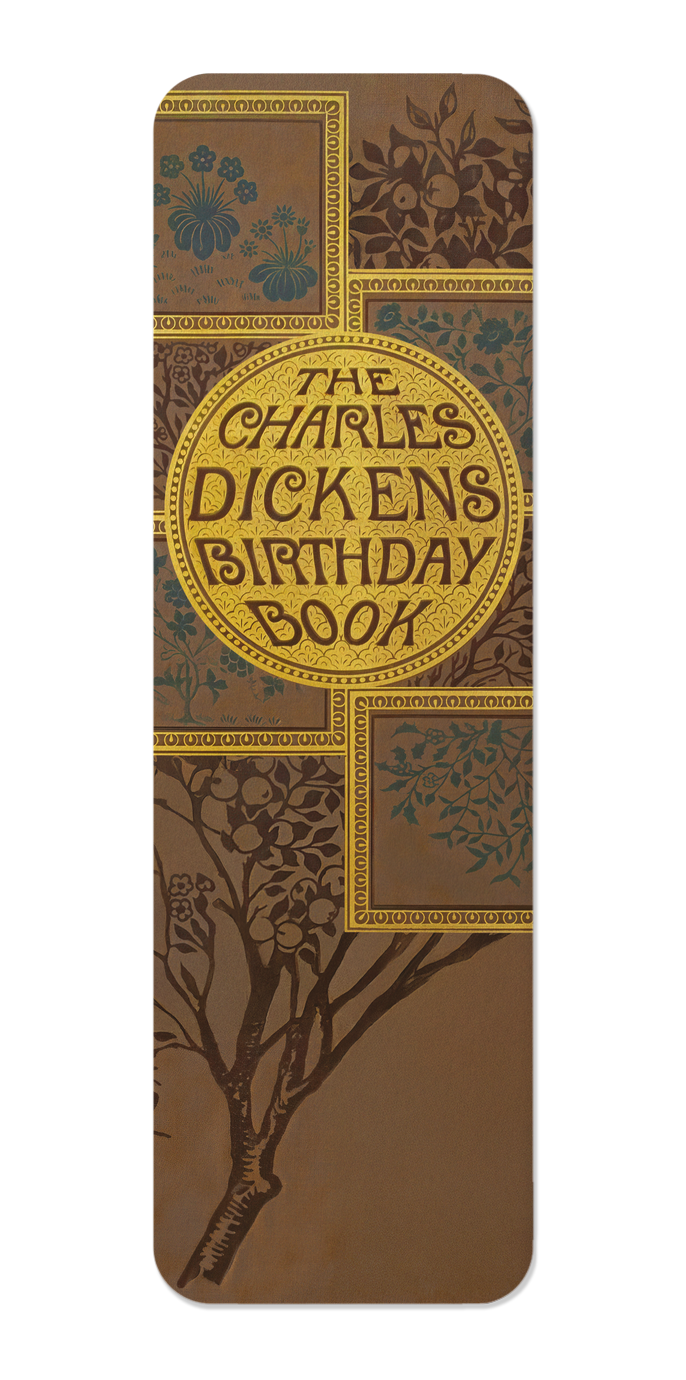 Ezen - Charles Dickens Birthday Book (1882) - Bookmark - Front