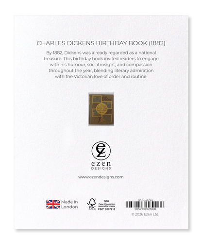 Ezen - Charles Dickens Birthday Book (1882) - Sticker Set
