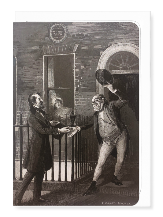 Ezen - Charles Dickens Museum (1925) - Greeting Card - Front