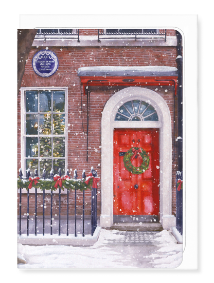 Ezen - CHARLES DICKENS MUSEUM - CHRISTMAS DAY - Greeting Card - Front