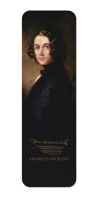 Ezen - Charles Dickens Portrait by Margaret Gillies (1843) - Bookmark - Front