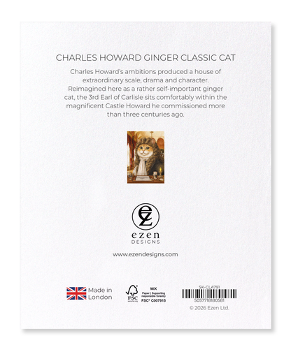 Ezen - Charles Howard Ginger Classic Cat - Sticker Set