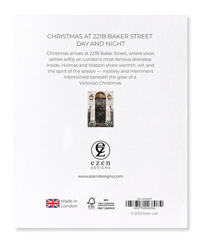 Ezen - Christmas at 221B Baker Street Day and Night - Sticker Set