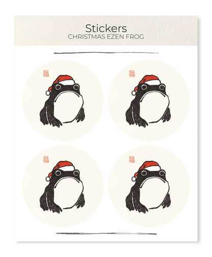 Ezen - Christmas Ezen Frog - Sticker Set