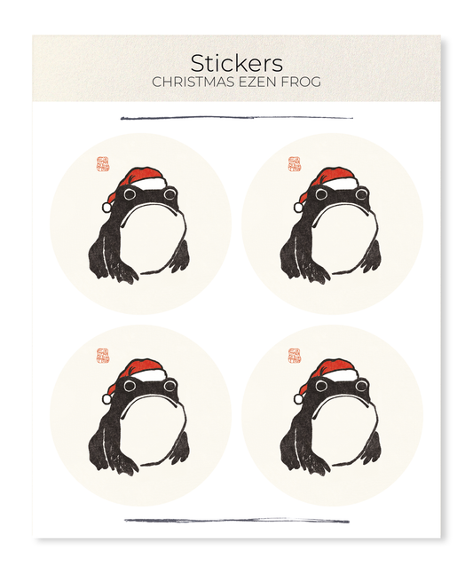 Ezen - Christmas Ezen Frog - Sticker Set