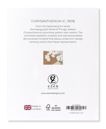Ezen - Chrysanthemum (c. 1909) - Sticker Set