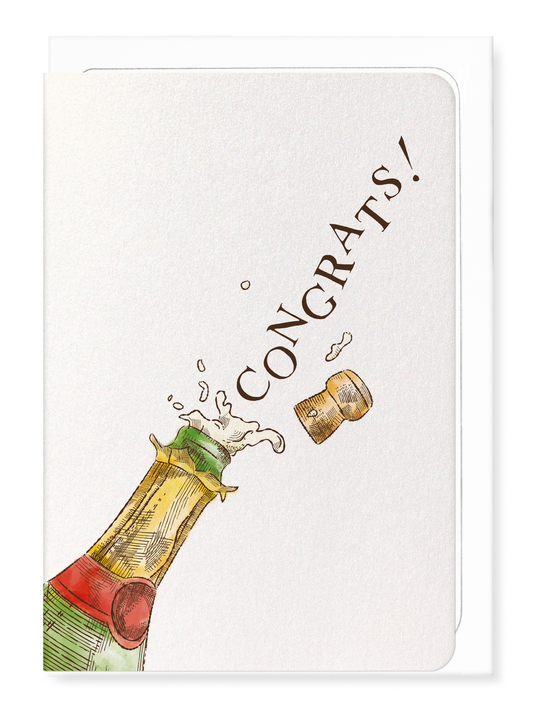 Ezen - Congrats cork - Greeting Card - Front