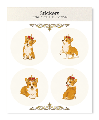 Ezen - Corgis of the Crown - Sticker Set
