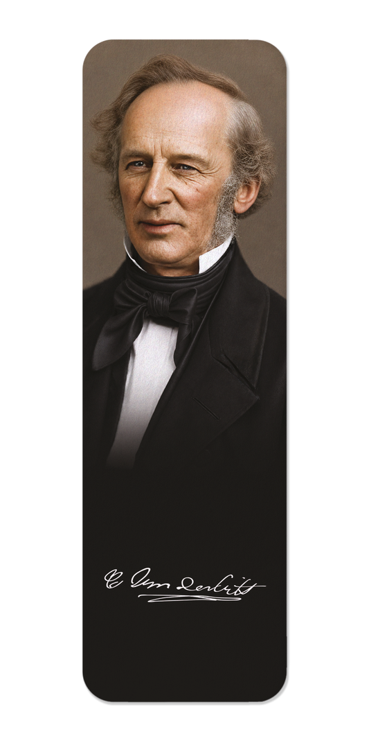 Ezen - Cornelius Vanderbilt, American Industrialist (c. 1850) - Bookmark - Front