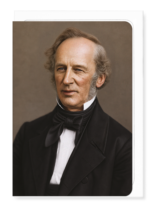 Ezen - Cornelius Vanderbilt, American Industrialist (c. 1850) - Greeting Card - Front