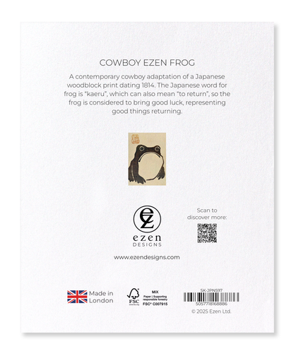 Ezen - Cowboy Ezen Frog - Sticker Set