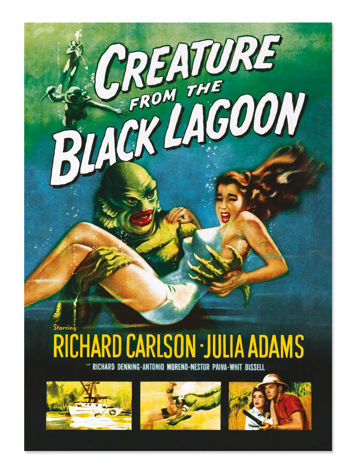 Ezen - Creature from the black lagoon (1954) - Postcard - Front