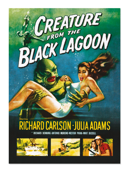 Ezen - Creature from the black lagoon (1954) - Postcard - Front