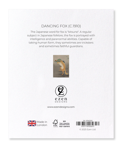Ezen - Dancing fox (c.1910) - Sticker Set
