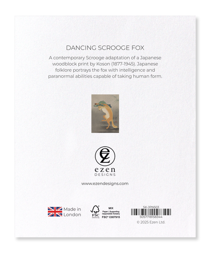 Ezen - Dancing Scrooge Fox - Sticker Set