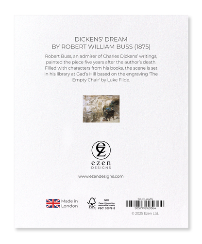 Ezen - Dickens' Dream by Robert William Buss (1875) - Sticker Set