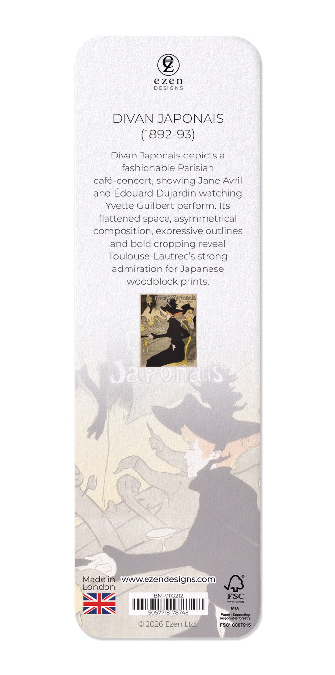 Ezen - Divan Japonais (1892-93) - Bookmark - Back