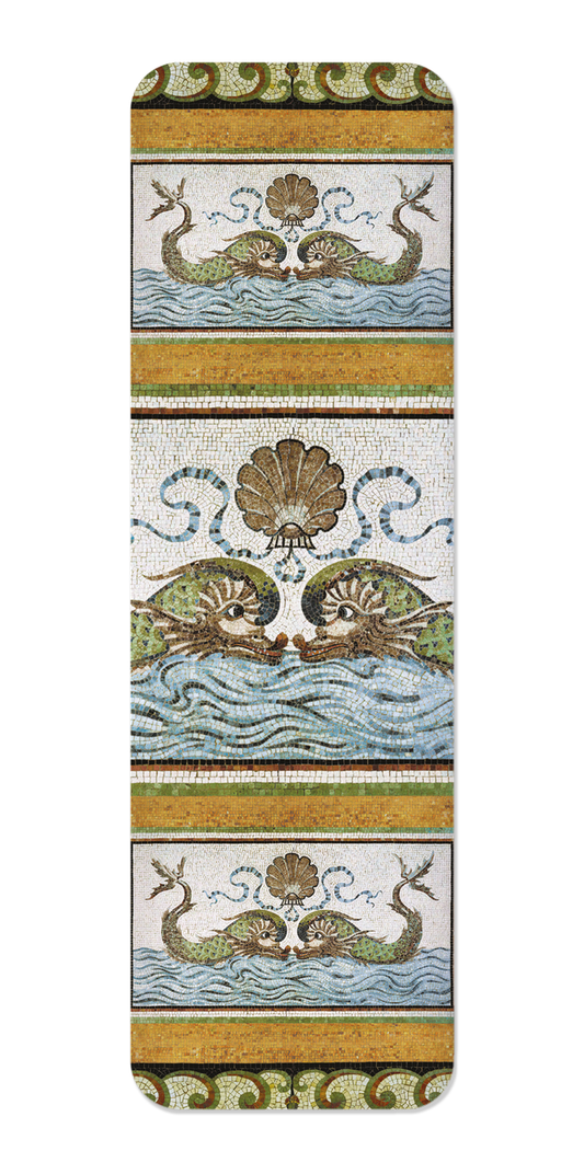 Ezen - Dolphins of The Breakers (c. 1895) - Bookmark - Front