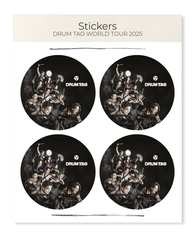 Ezen - Drum Tao World Tour 2025 - Sticker Set
