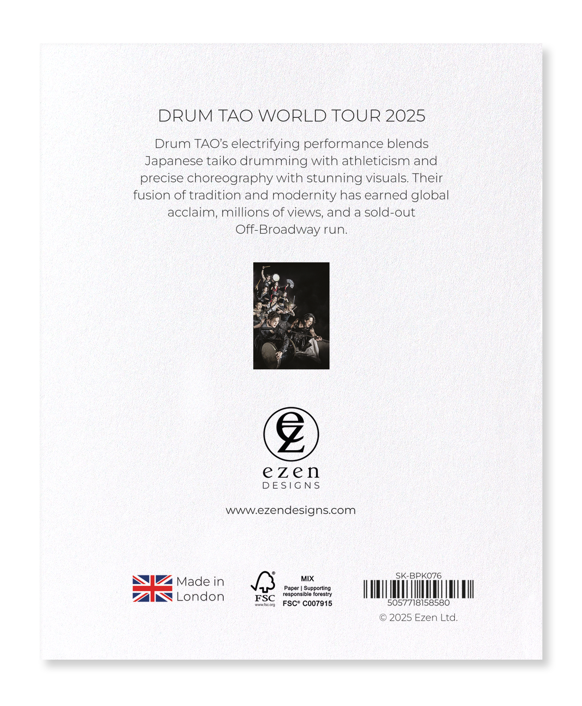 Ezen - Drum Tao World Tour 2025 - Sticker Set