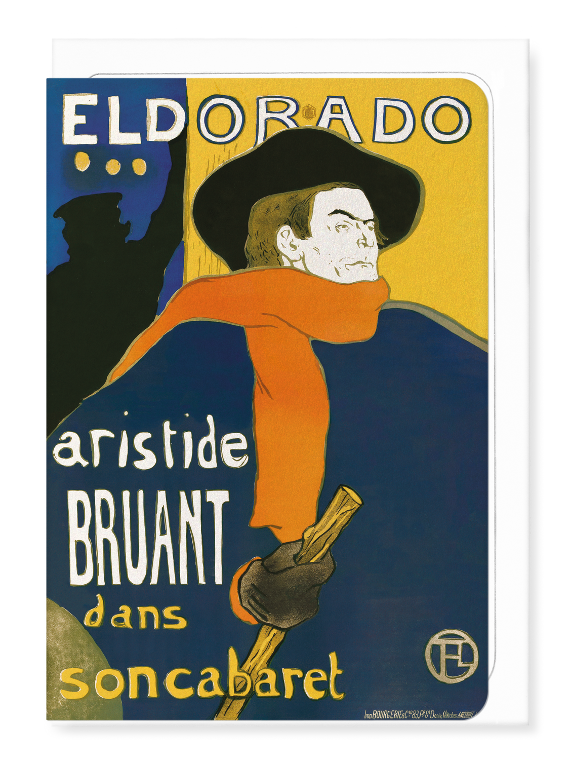 Ezen - Eldorado - Aristide Bruant (1892) - Greeting Card - Front